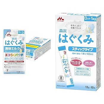 Amazon.co.jp: 【セット買い】森永 はぐくみ 液体ミルク エコ
